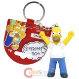 The Simpsons Family PVC Figural Key Chain - Homer