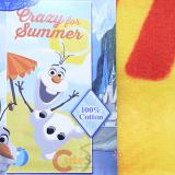 Disney Frozen Olaf Beach Towel Snowman Bath Towel