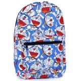 Doraemon All Over Collage Large School Backpack