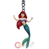 Disney Princess Little Mermaid Ariel Key Chain 3D PVC Figure Key Holder