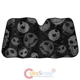 Nightmare Before Christmas Sun Shade Windshield -Faces