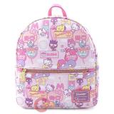 Sanrio Kawaii AOP Pink Mini Backpack