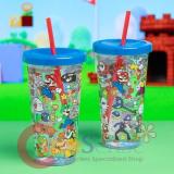 Super Mario Cup with Straw