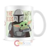 Star Wars Mug Mandalorian w Kids