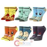 Pokemon Ankle Socks 6Pair Set