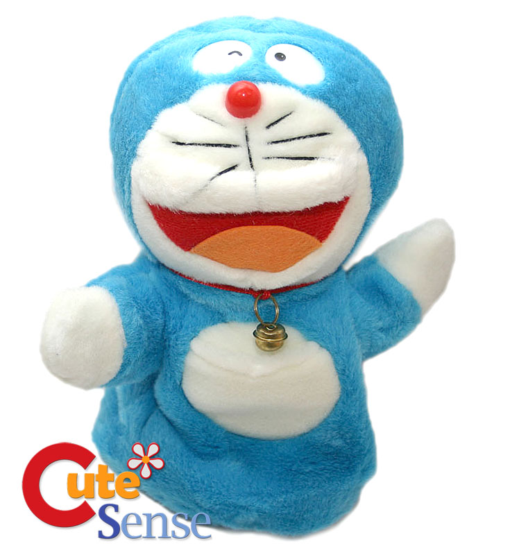 Doraemon Japan Plush Doll Hand Puppet Toy RARE USA