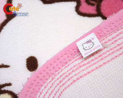 Sanrio Hello kitty Accent Mat / Bath Rug Pink (25x18)  