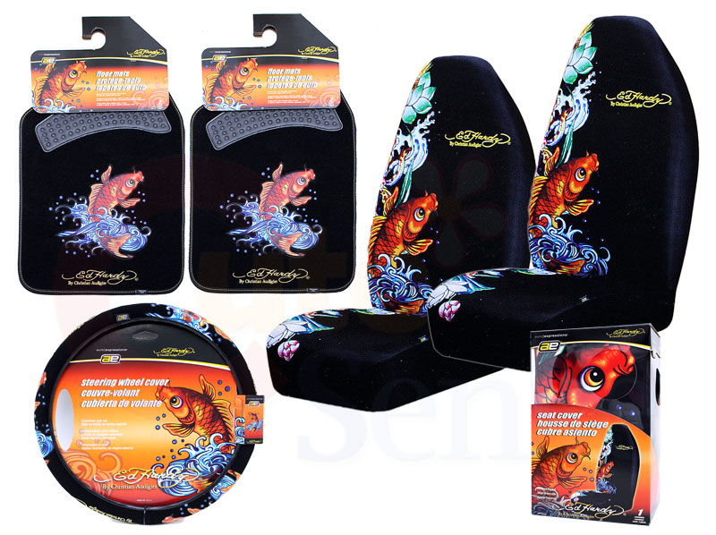 Seat Covers: Ed Hardy Car Seat Covers