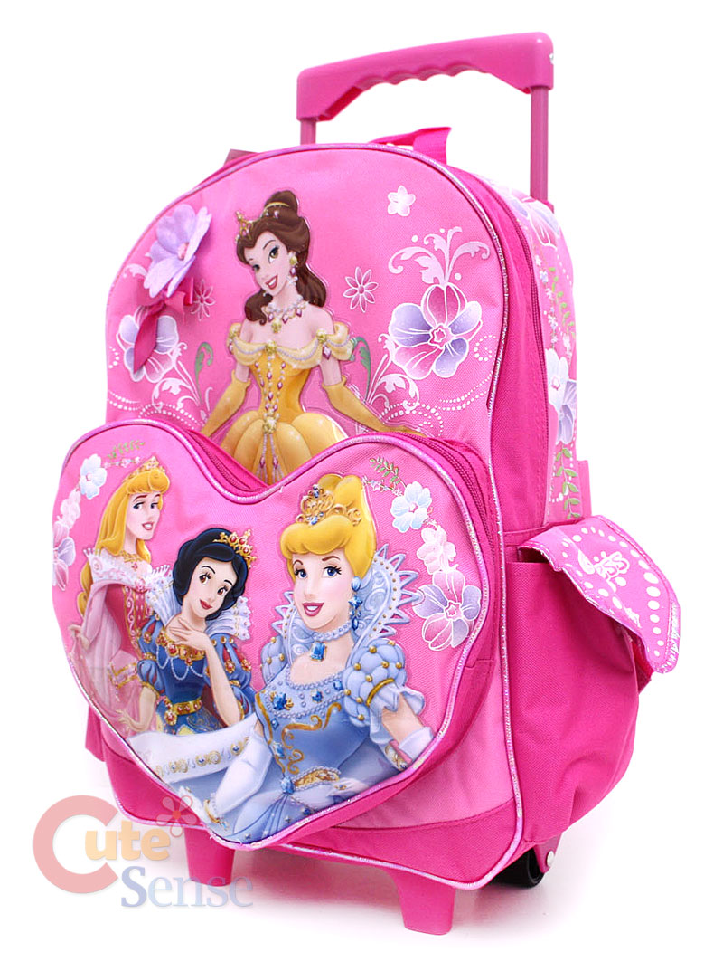 Disney Princess Roller School Backpack/BagPink 16 L  