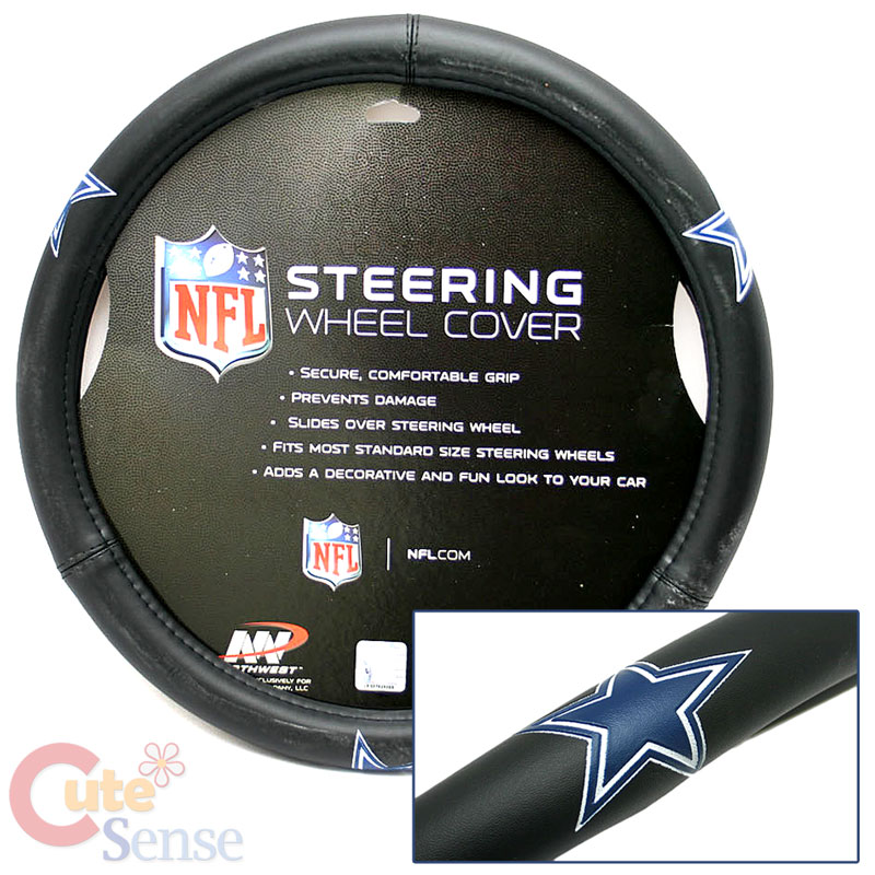 NFL Dallas Cowboys Car / Truck Steering Wheel Cover  