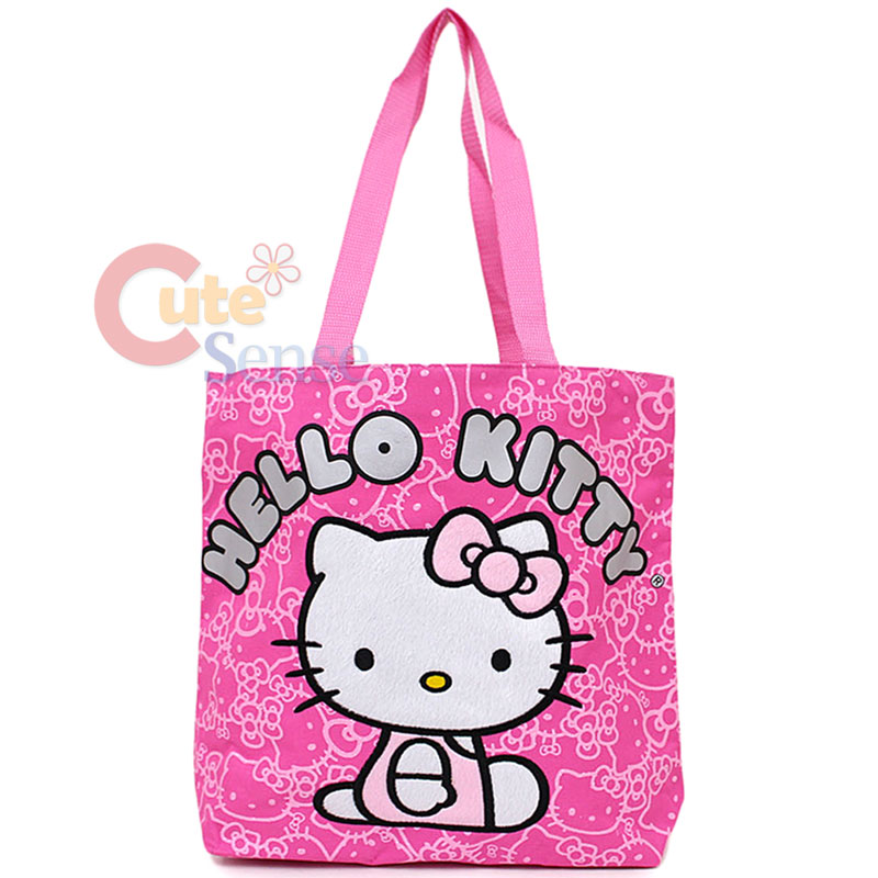 Sanrio Hello Kitty Tote Bag Shoulder Weekend Bag Diaper Bag Pink ...