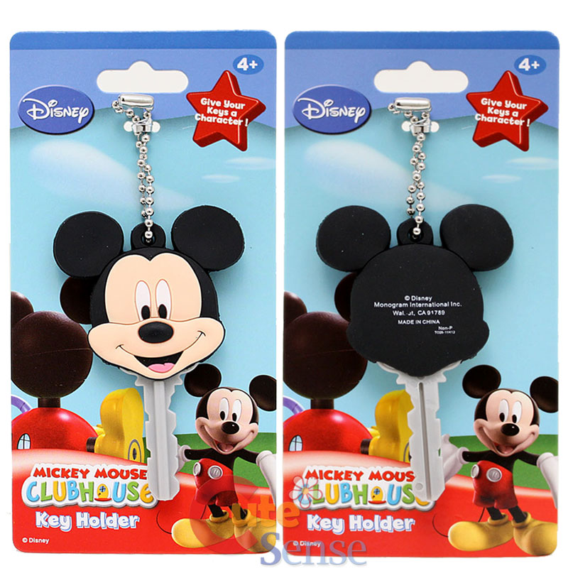 Disney Mickey Mouse Key Cap Key Chain Holder Mickey Mous Club House