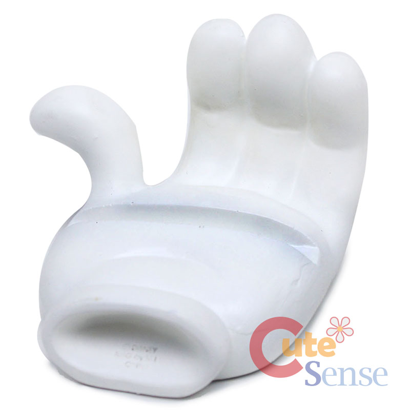 Disney Mickey Mouse Hand Glove Business Card Holder Resin Office Display