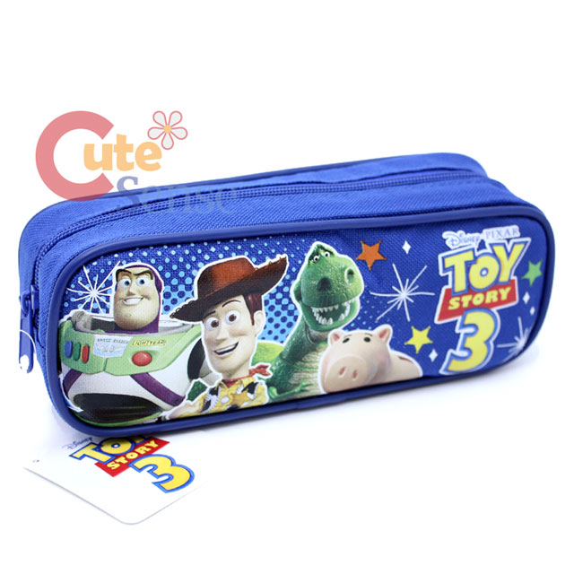 Disney Toy Story Pencil Case Canvas Zippered Pouch Bag | eBay