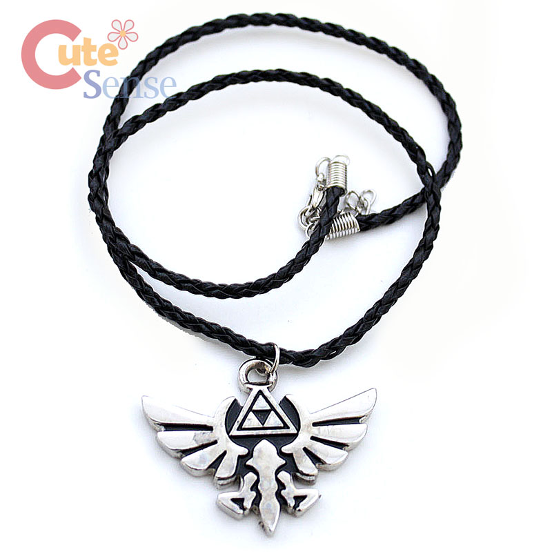 Legend of Zelda Triforce Necklace Costume Pewter Metal Necklace | eBay
