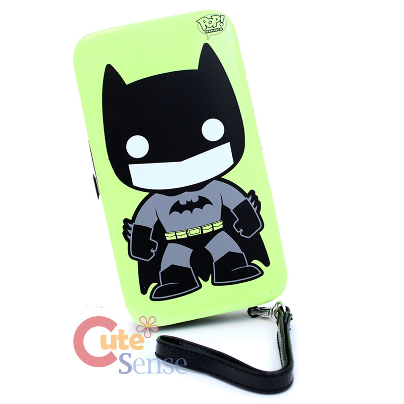 Pop Heroes Funko Batman Neon Universal Fit Phone Case Hinge Wallet