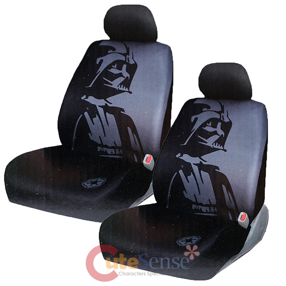Star Wars Darth Vader 2 Front Car Seat Cover Set Auto Accessory with
