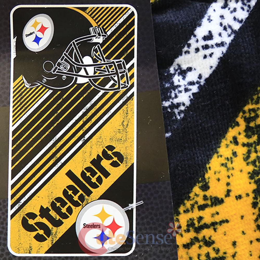 NFL Pittsburgh Steelers Beach Towel Bath Towel 28x58 Cotton Diagonal ...