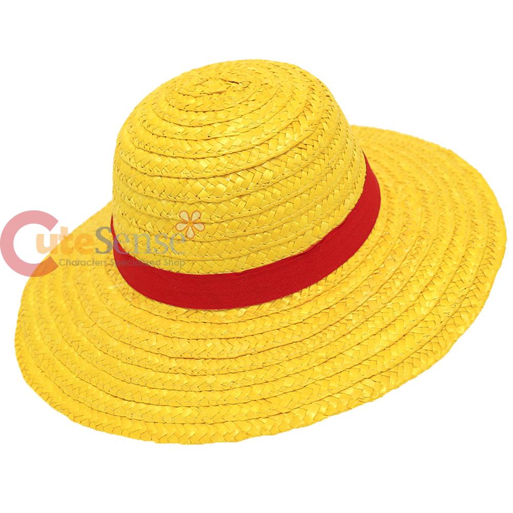 One Piece Luffy Hat Japan Anime Cosplay Hat Costume Hat Straw Boater ...